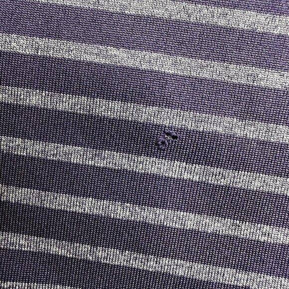 IZOD Golf Polo Mens Large Striped Lightweight - Picture 11 of 13